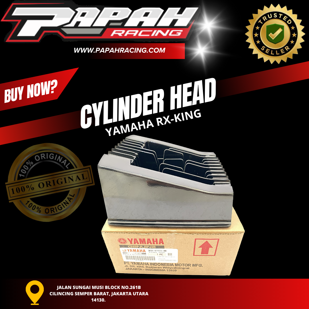 CYLINDER HEAD YAMAHA RXKING